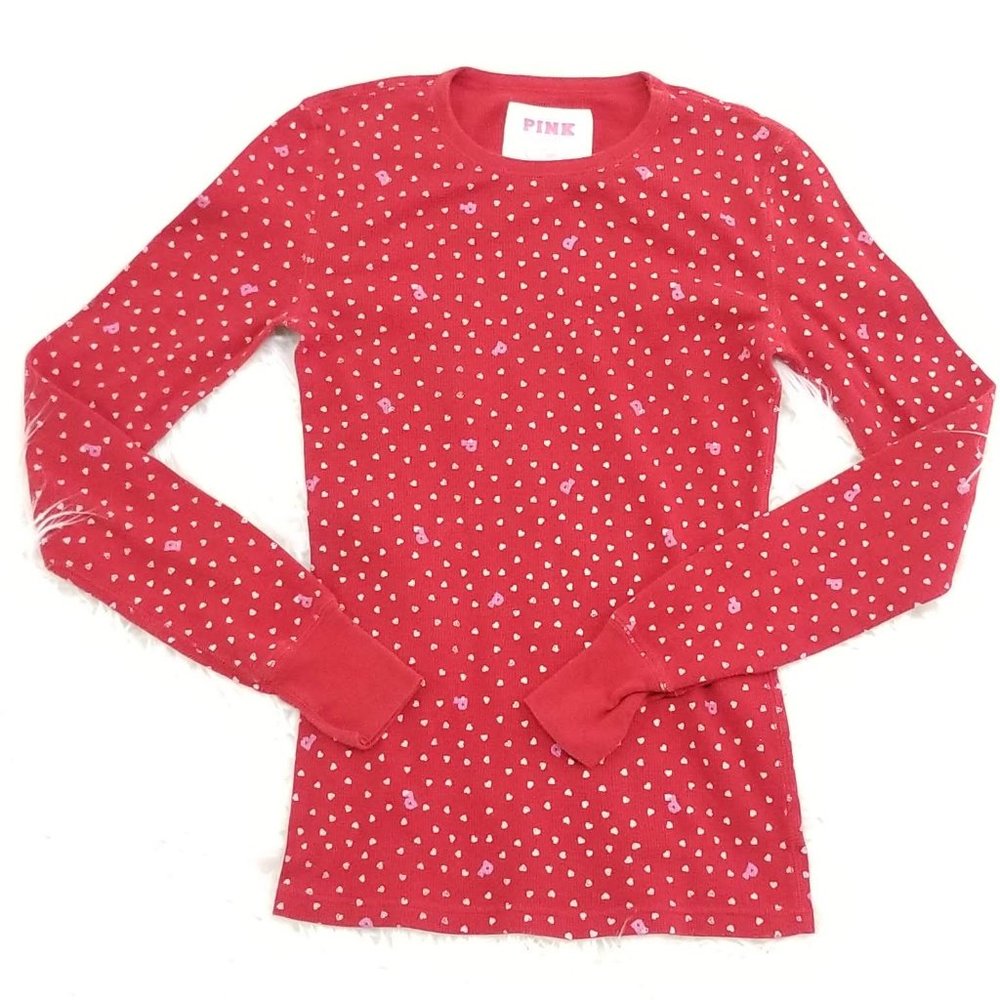 PINK Thermal Pullover Medium Top
